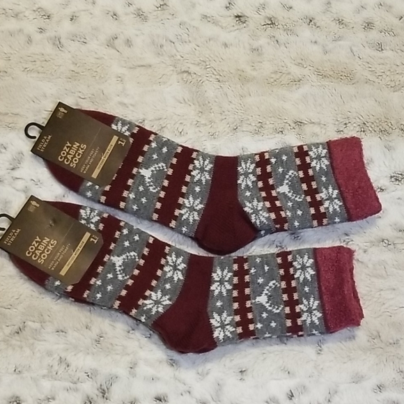 Field & Stream Other - F & S Cozy Cabin Socks 2 pairs